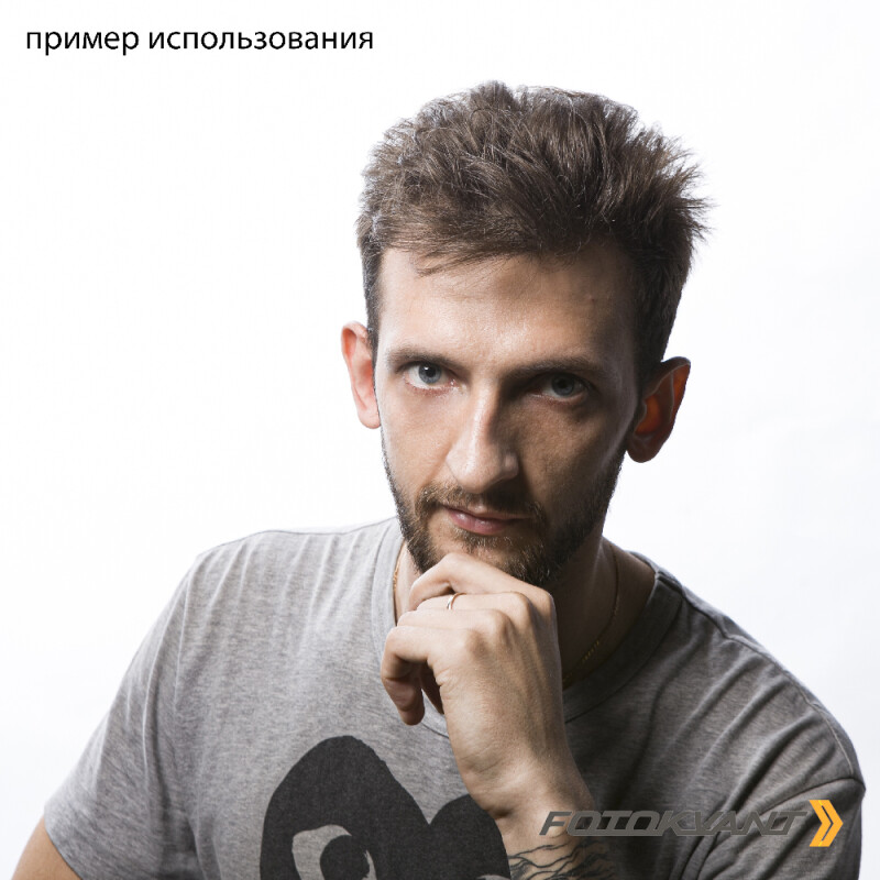 Fotokvant BN-1621 White нетканый фон 1,6х2,1 м белый