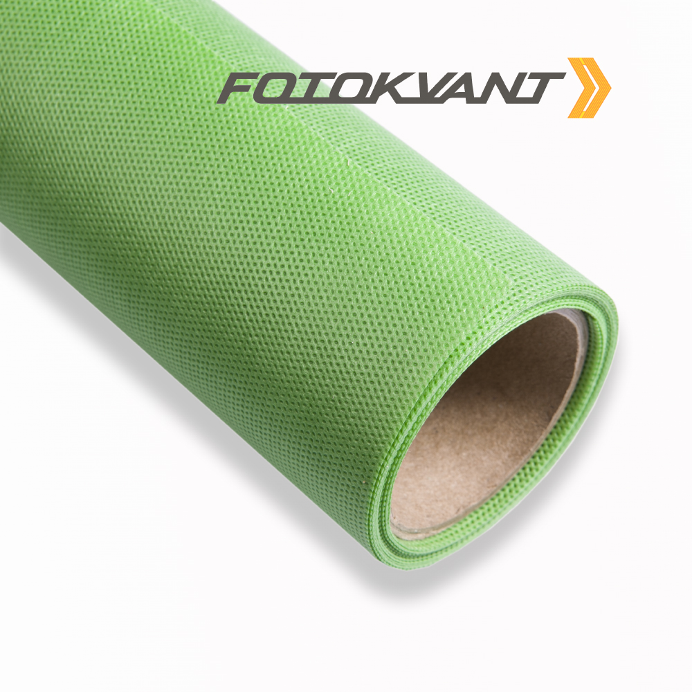 Fotokvant BN-1621 Green нетканый фон 1,6х2,1 м зеленый