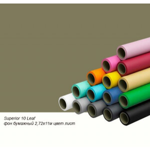 Superior 10 Leaf фон бумажный 2,72x11м цвет лист