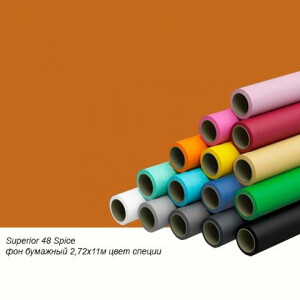 Superior 48 Spice фон бумажный 2,72x11м цвет специи