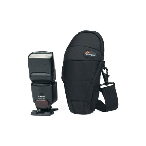 Lowepro S&F Quick Flex Pouch 55 AW black сумка для вспышки для разгрузки Lowepro S&F Quick Flex Pouch 55 AW black сумка для вспышки для разгрузки