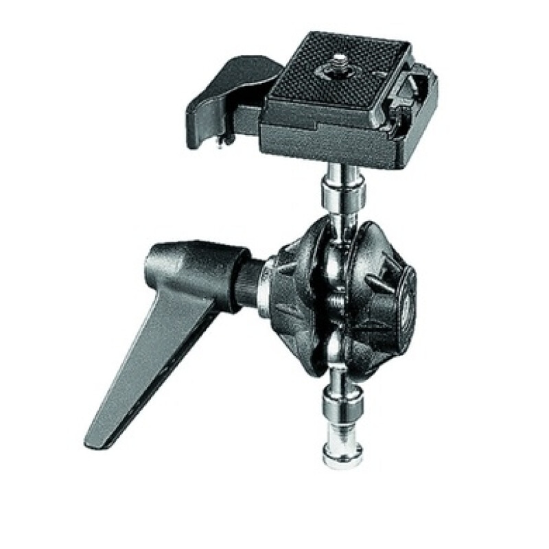 Manfrotto 155RC TILT-TOP HEAD WITH QUICK PLATE шаровая голова с быстросъемной площадкой