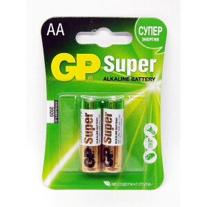 GP AA алкалиновая батарейка 1 шт.