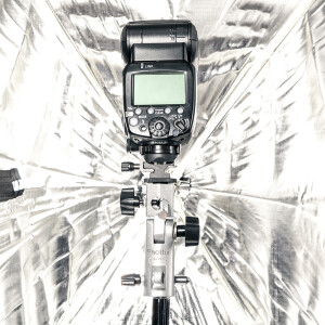 Phottix (82495) HD зонт-софтбокс 60х90 см с сотами и держателем