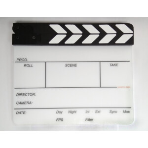 NWStudio (3350) хлопушка для кино- и видеосъемки черно-белая 29x24 см