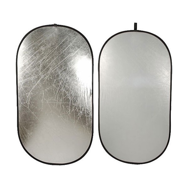 Grifon R-0912 SW светоотражатель серебряный/белый 92x122 см