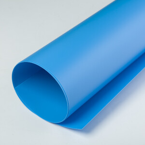 П-Фото фон пластиковый 0,7х1,0 м голубой матовый