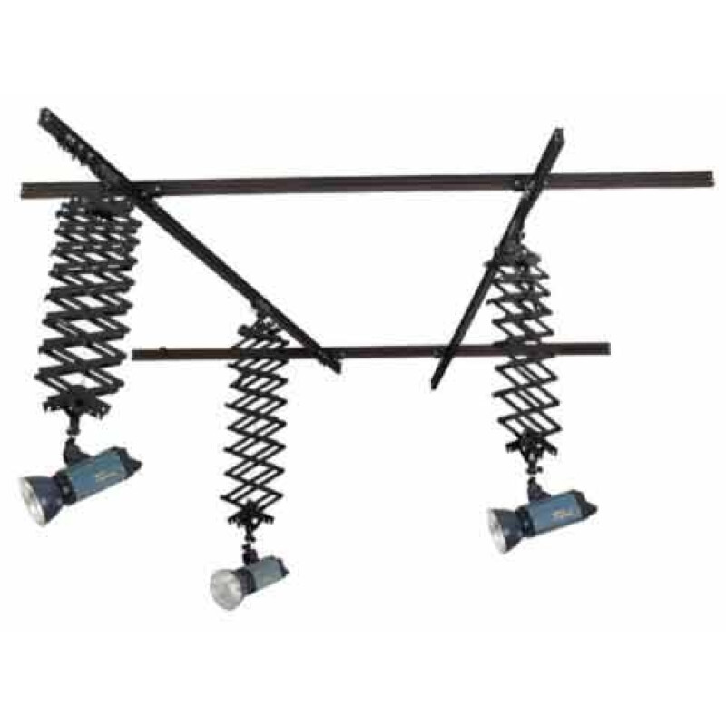 Fotokvant (1096-3) подвесная потолочная система с направляющими 3х3 м и тремя пантографами