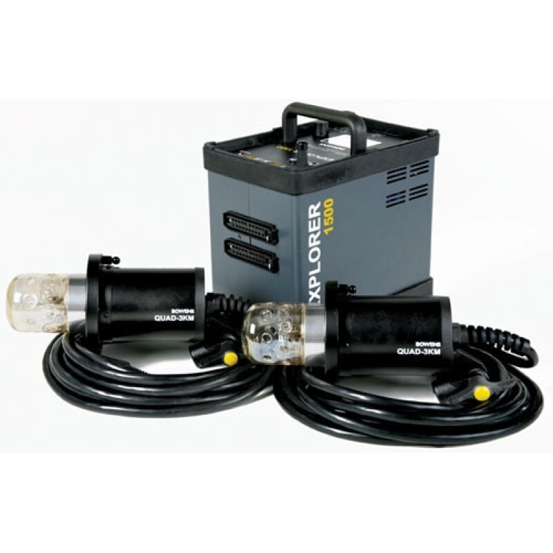 Bowens BW-7731 комплект Explorer 1500 с двумя головами
