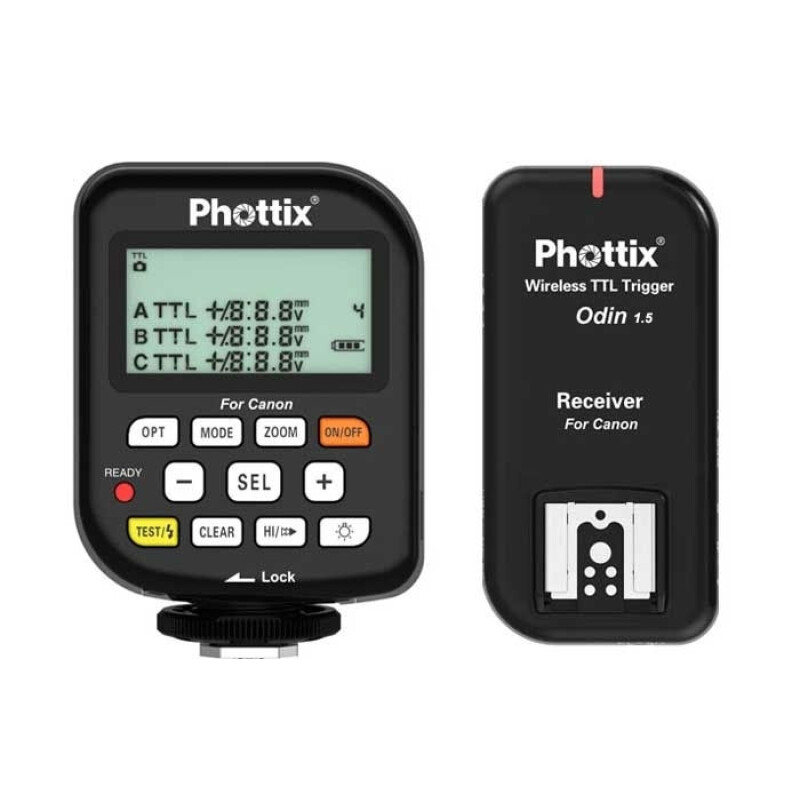 Phottix Odin (89060) комплект радиосинхронизаторов TTL для Canon v1.5