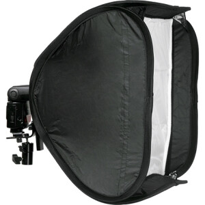 П-Фото (4613-6) быстрораскладной софтбокс 60x60 см для накамерных вспышек