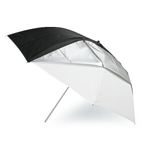 Grifon TWB-216 зонт комбинированный на просвет/отражение белого цвета диаметр 175 см