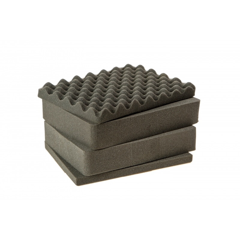 Profcase Foam PRC 26.20-3/12 насеченный адаптивный поропласт для кейса