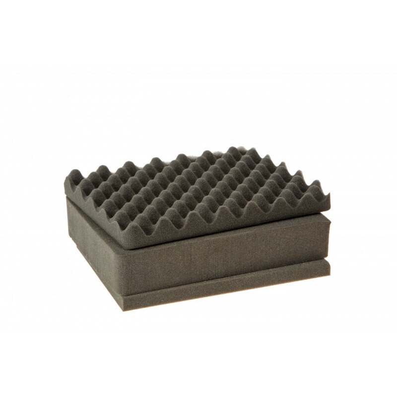 Profcase Foam PRC 26.20-3/7 насеченный адаптивный поропласт для кейса