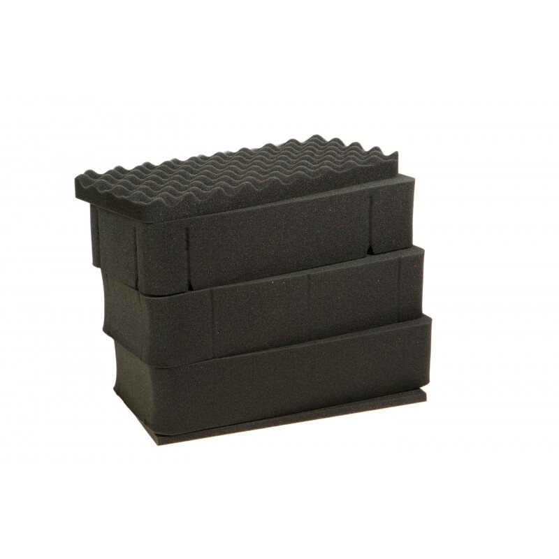 Profcase Foam PRC 36.17-5/25 насеченный адаптивный поропласт для кейса