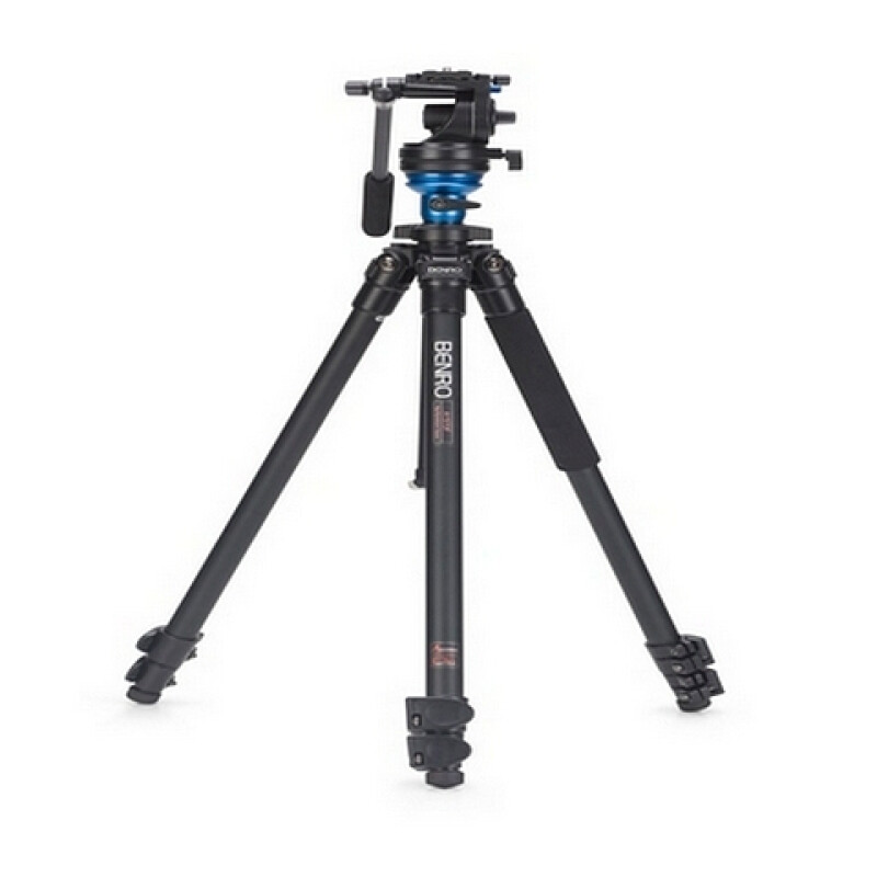 Benro A1573FS2 алюминиевый видеоштатив с головой S2