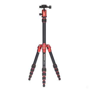 Mefoto A0350Q0 Red алюминиевый походный штатив красного цвета с головой