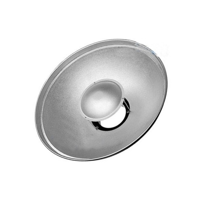 П-Фото (4027-C) серебряный софтрефлектор диаметром 55 см для моноблоков Elinchrom