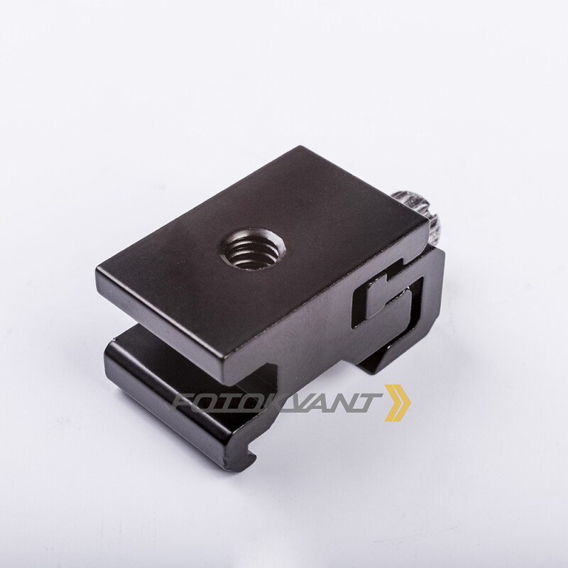 Fotokvant RFLH-07 переходник для фотовспышки холодный башмак на резьбу 1/4 дюйма металлический