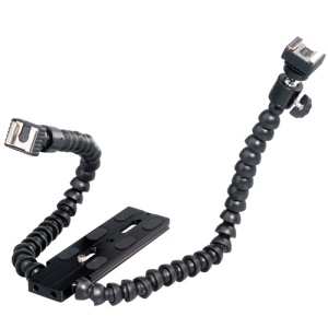 Fujimi L7310 шарнирный кронштейн для двух вспышек или ламп