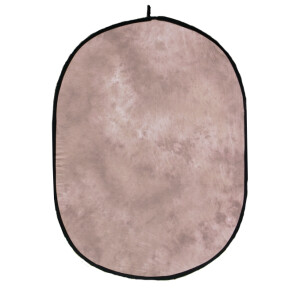 П-Фото (1205-15051) фон тканевый 1,5х2 м складной светло-коричневый с разводами