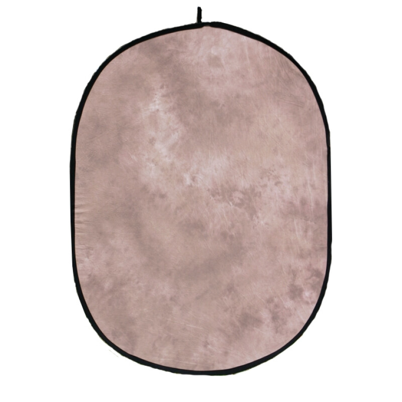 П-Фото (1205-15051) фон тканевый 1,5х2 м складной светло-коричневый с разводами