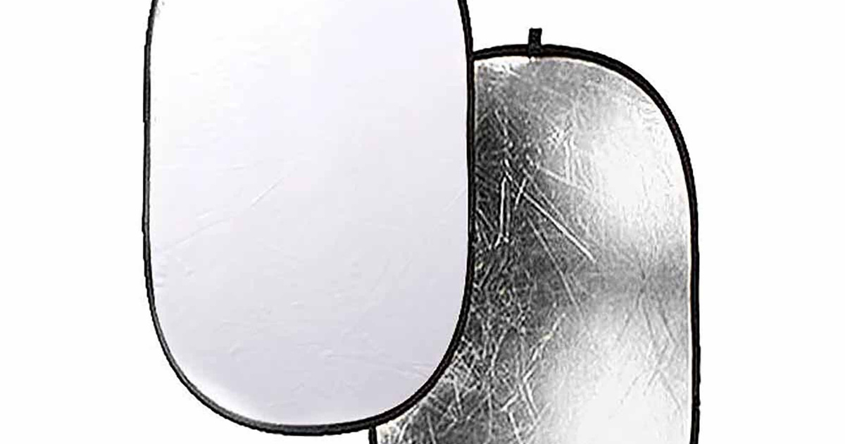 Grifon R-0912 SW светоотражатель серебряный-белый 92x122 см