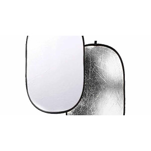 Grifon R-0912 SW светоотражатель серебряный-белый 92x122 см