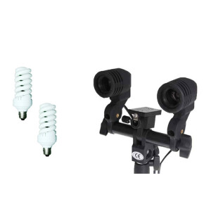 Phottix (80535) фотографический студийный светильник постоянного света с двумя лампами 38 Вт