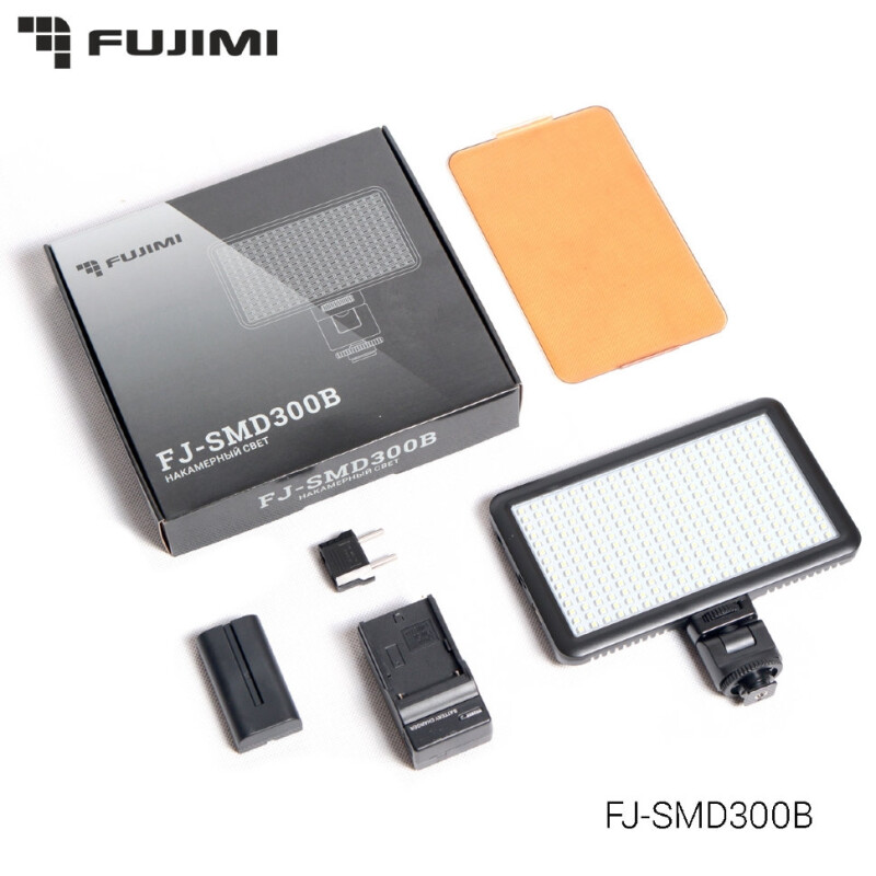 Fujimi FJ-SMD300B универсальный свет на SMD диодах для фото- видеосъемки
