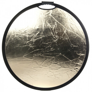 Lumifor LRF-80-GRIP SUN/W отражатель светло-золотой/белый 80 см