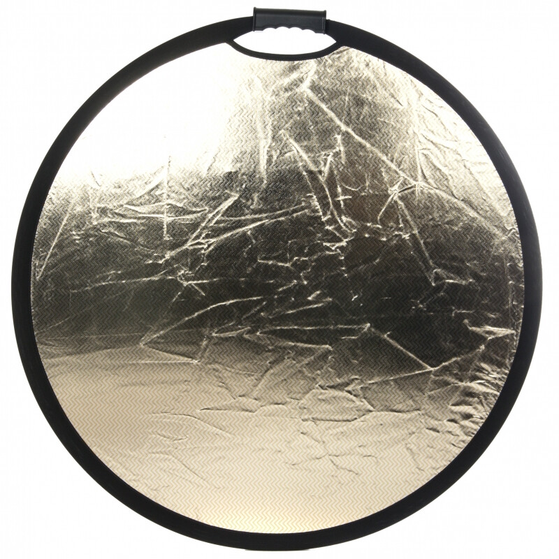 Lumifor LRF-80-GRIP SUN/W отражатель светло-золотой/белый 80 см