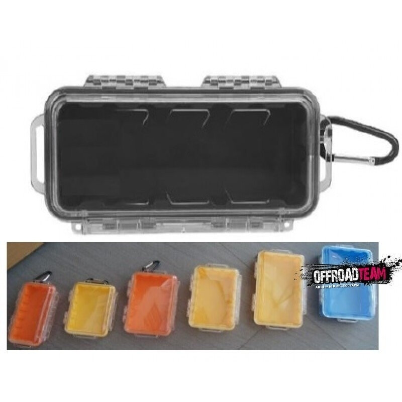 OffRoad ORT-MC-160705 водонепроницаемый кейс с воздушным клапаном с прозрачной крышкой 160х70х50 мм