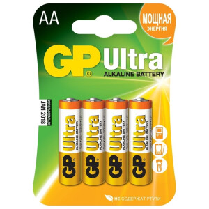 GP LR6 Ultra батарейка типа АА 4 шт. в комплекте
