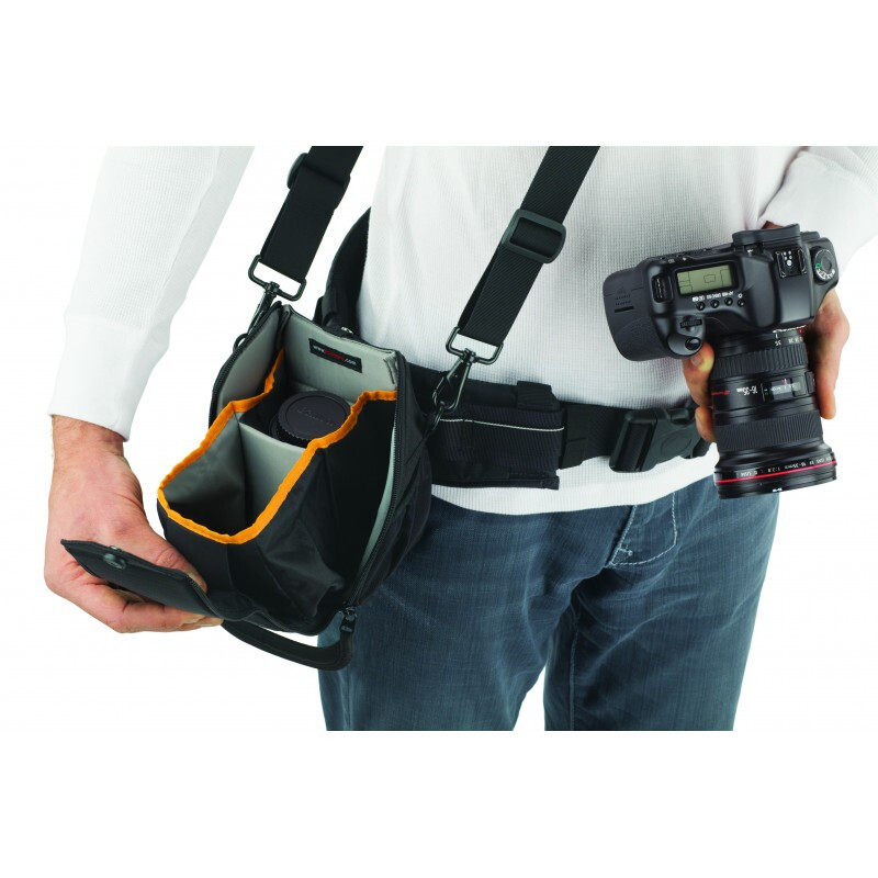 Lowepro S&F Lens Exchange Case 100 AW black сумка для объектива для разгрузки