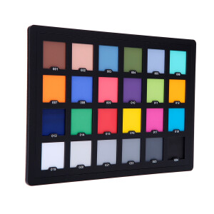 Fotokvant FM-02 шкала для профессиональной цветокоррекции 24 оттенка