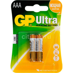 GP Ultra AAA алкалиновые батарейки