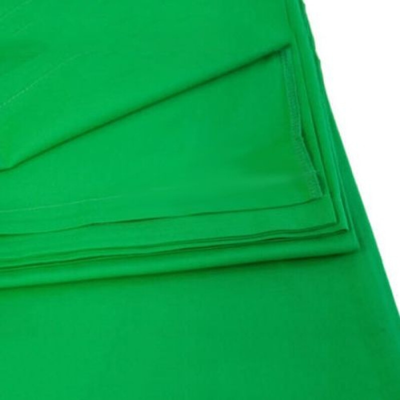 MingXing 68020 Solid Color Background Green фон тканевый зеленый 3x6 м