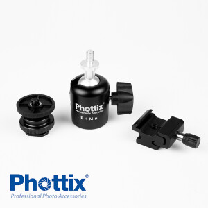 Phottix 75295 BH-Mini держатель с шаровой головкой