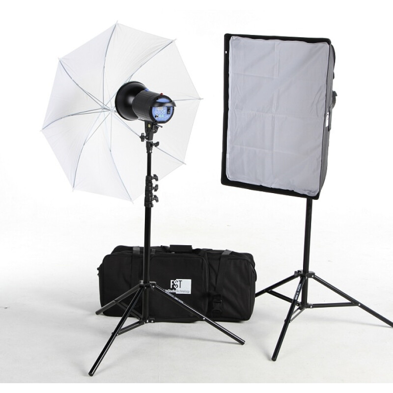 FST F-200 Softbox Umbrella Kit комплект импульсного света с зонтом