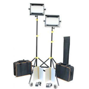 Proaim 2x500pc LED комплект светодиодного освещения для съемки видео