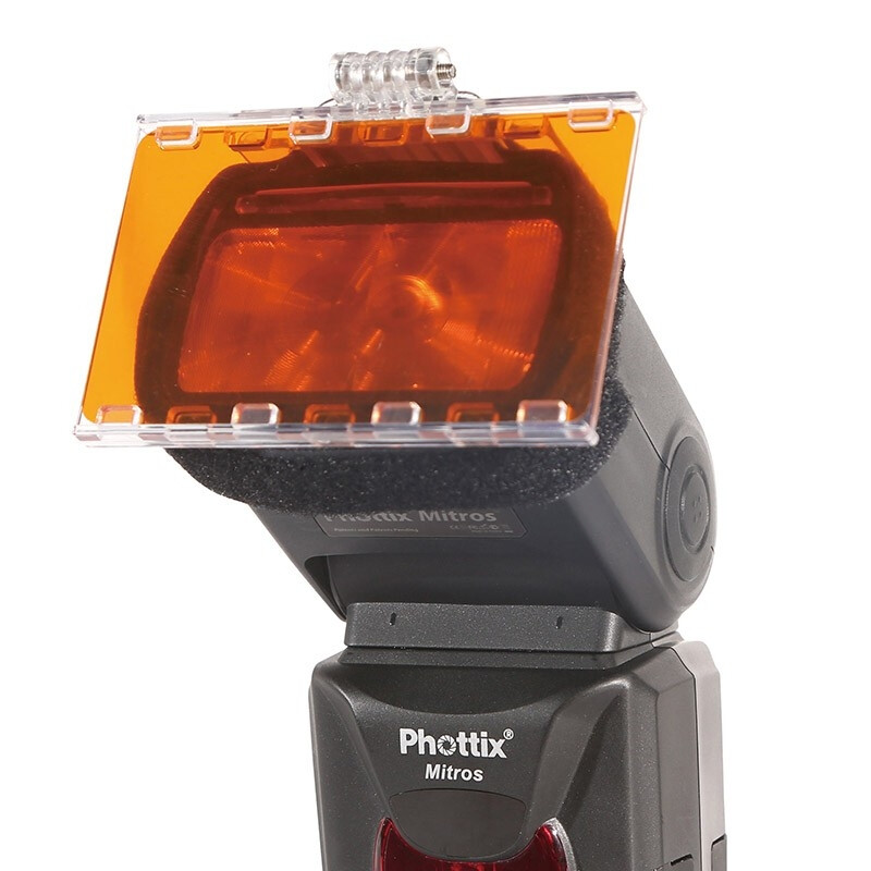 Phottix (35697) Gel комплект цветных фильтров для вспышки с креплением