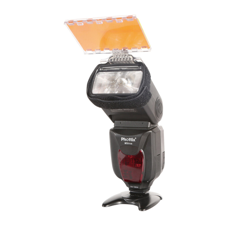 Phottix (35697) Gel комплект цветных фильтров для вспышки с креплением