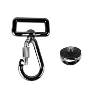 Fotokvant FLH-27 KIT адаптер с винтом 1/4 дюйма и крючком для плечевого ремня