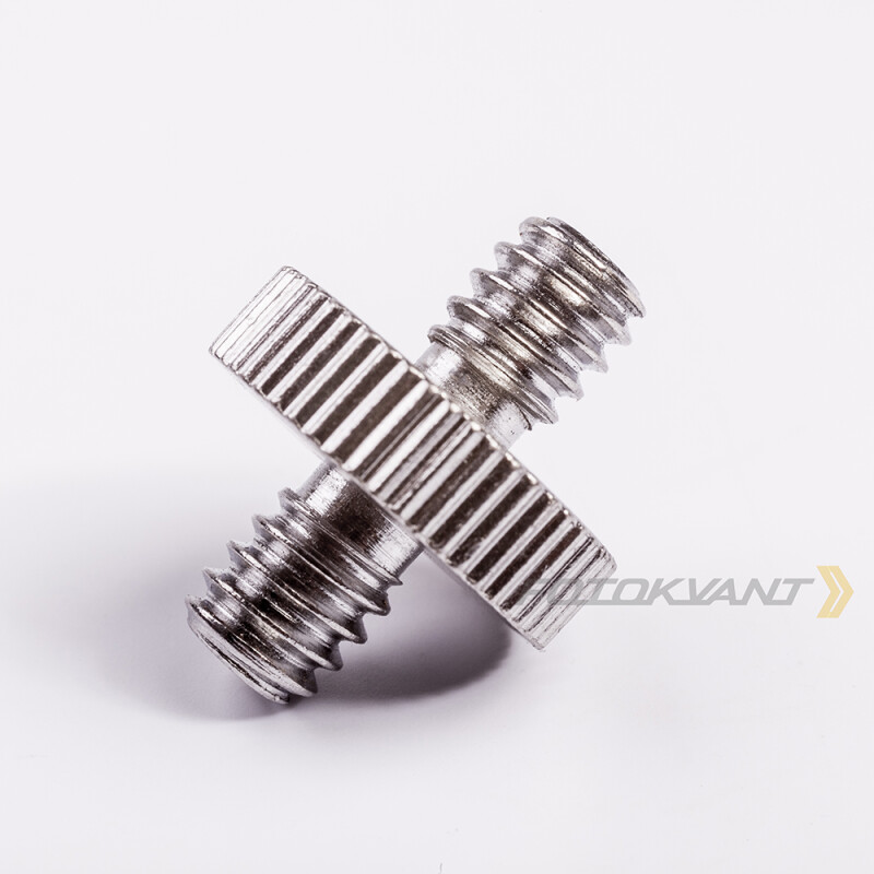 Fotokvant FLH-06-IR винт-переходник 1/4 дюйма и 1/4 дюйма железный