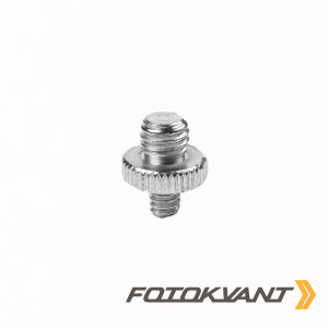 Fotokvant FLH-07-IR винт-переходник с резьбой 1/4 дюйма и 3/8 дюйма