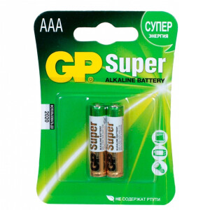 GP AAA алкалиновая батарейка 1 шт.