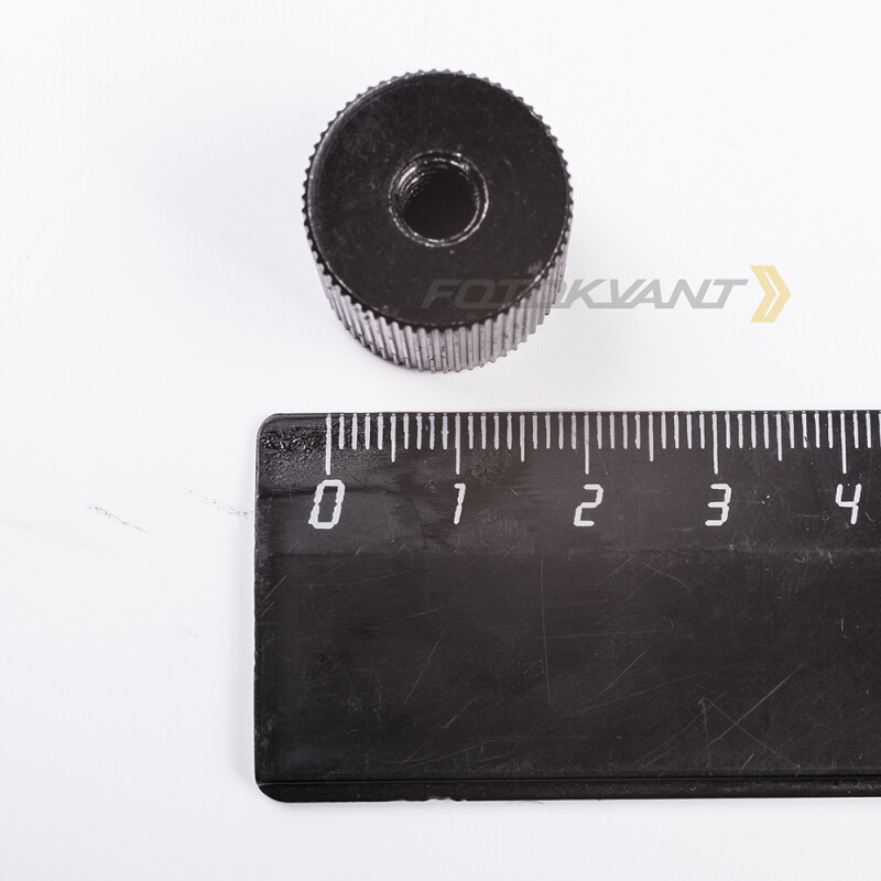 Fotokvant FLH-09-ALB винт-адаптер алюминиевый мама-мама 3/8 - 1/4 дюйма для штатива черный