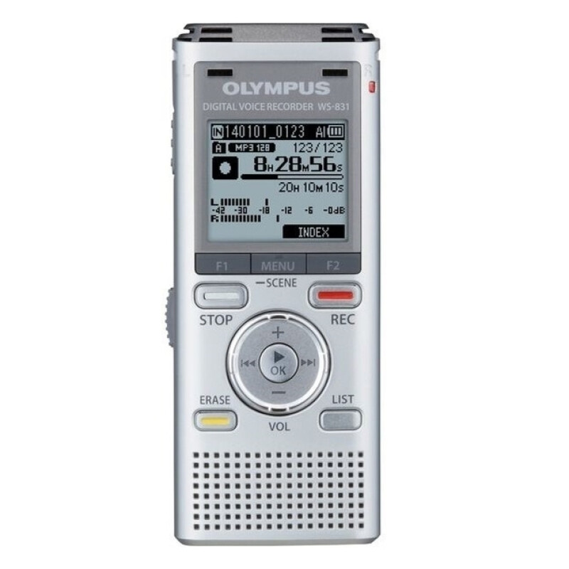 Olympus WS-831 цифровой диктофон серебристый