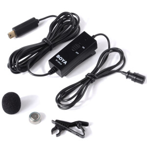 Boya BY-GM10 петличный микрофон для GoPro HERO4/3+/3